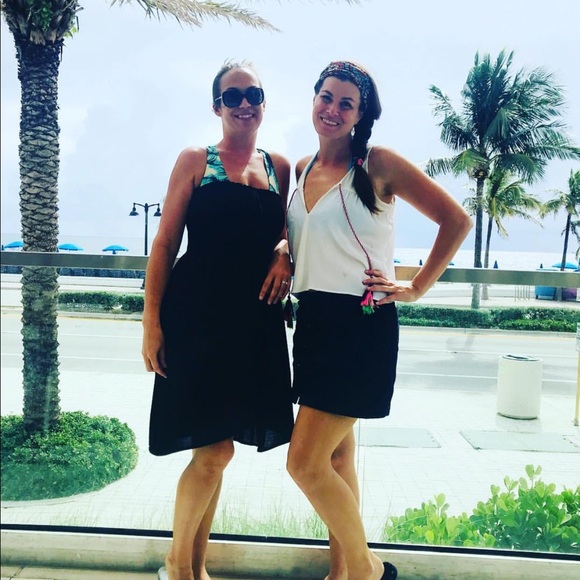 Romeo & Juliet Couture Tassled Split Neck Tank - Picture 8 of 8